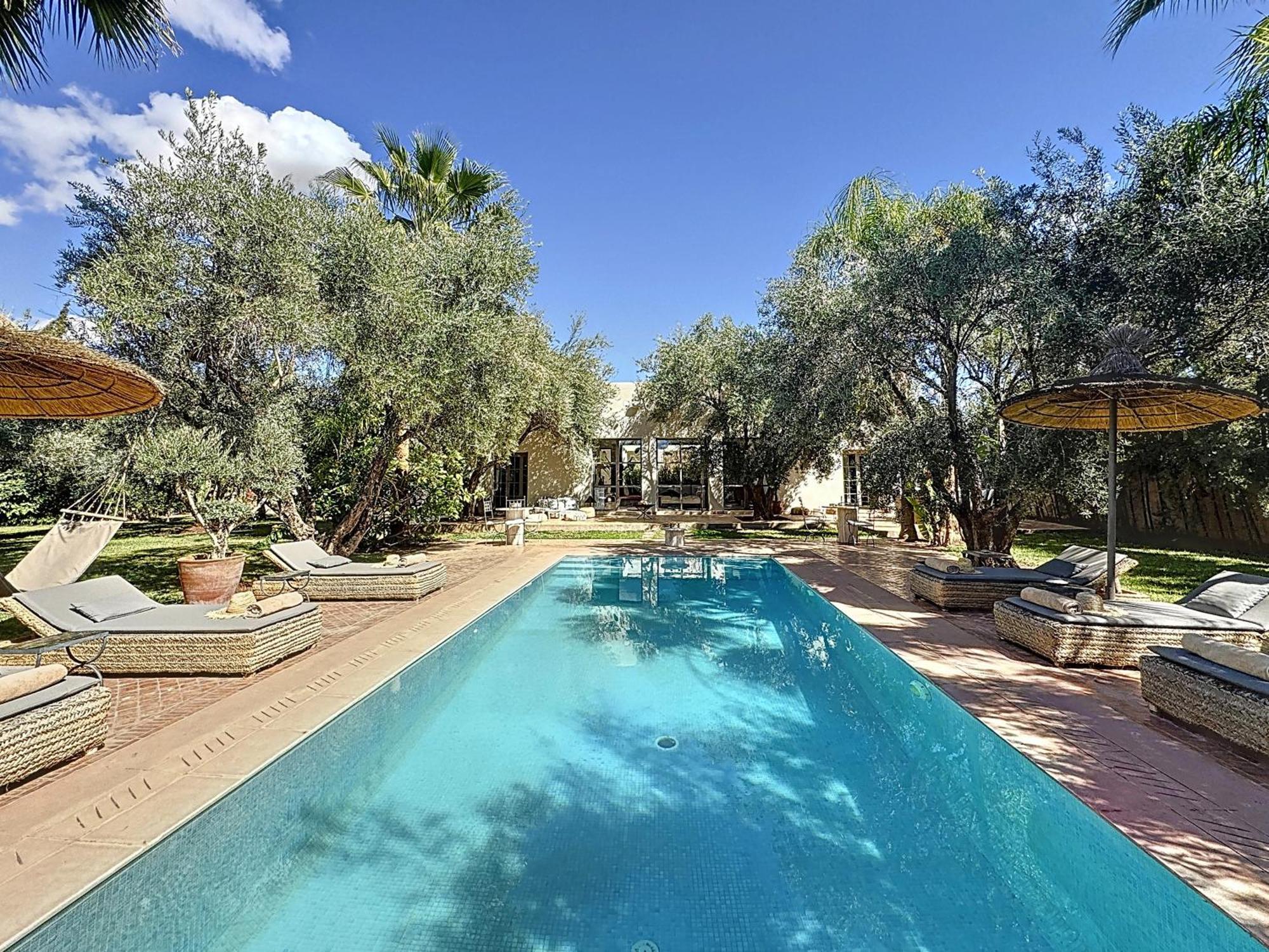 Villa Paschmina Piscine Chauffee Ourika Extérieur photo
