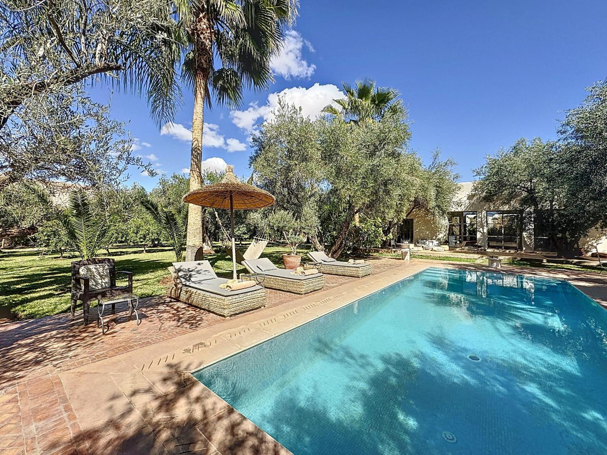 Villa Paschmina Piscine Chauffee Ourika Extérieur photo